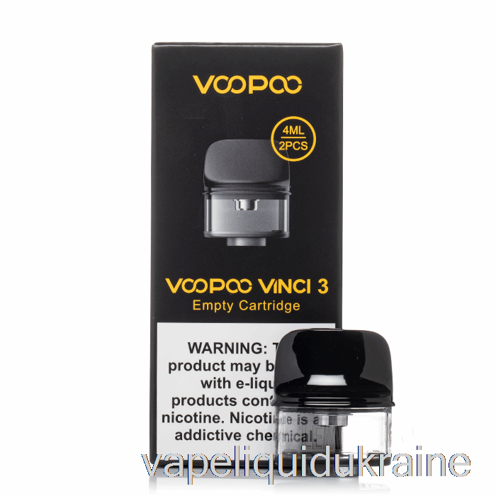 Vape Liquid Ukraine Voopoo Vinci 3 Replacement Pods 4mL Refillable Pods